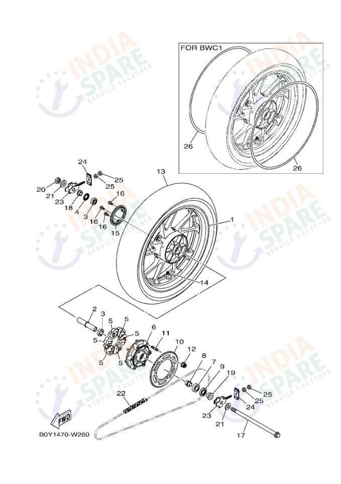 REAR WHEEL